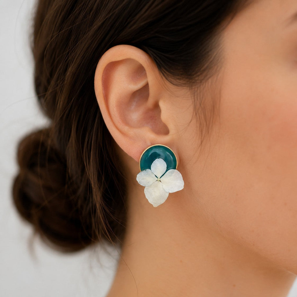 Pendientes Hortensia I - modelo