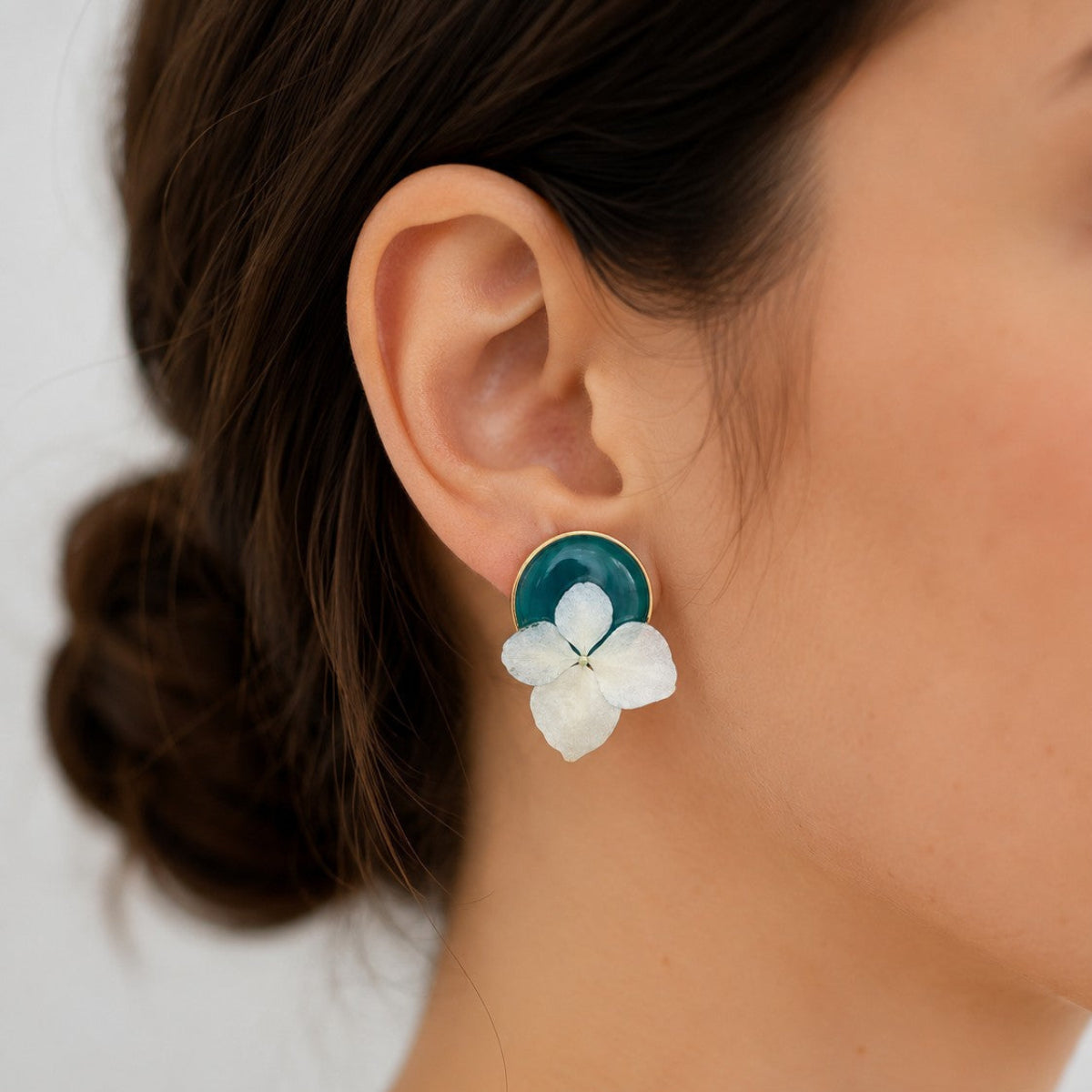 Pendientes Hortensia I - modelo