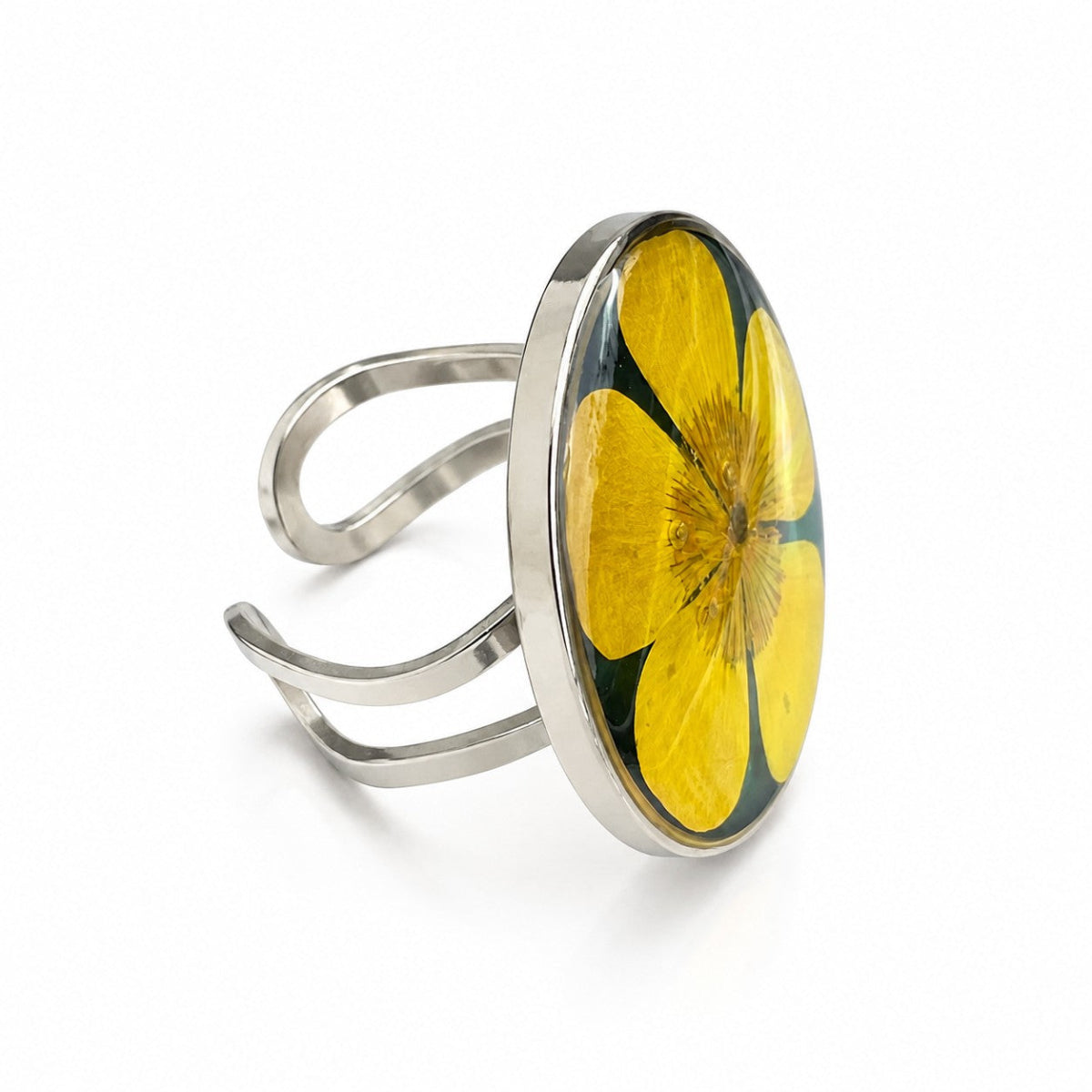 Smørblomst-ring – ekte Ranunculus acris fra Wild Norge Collection