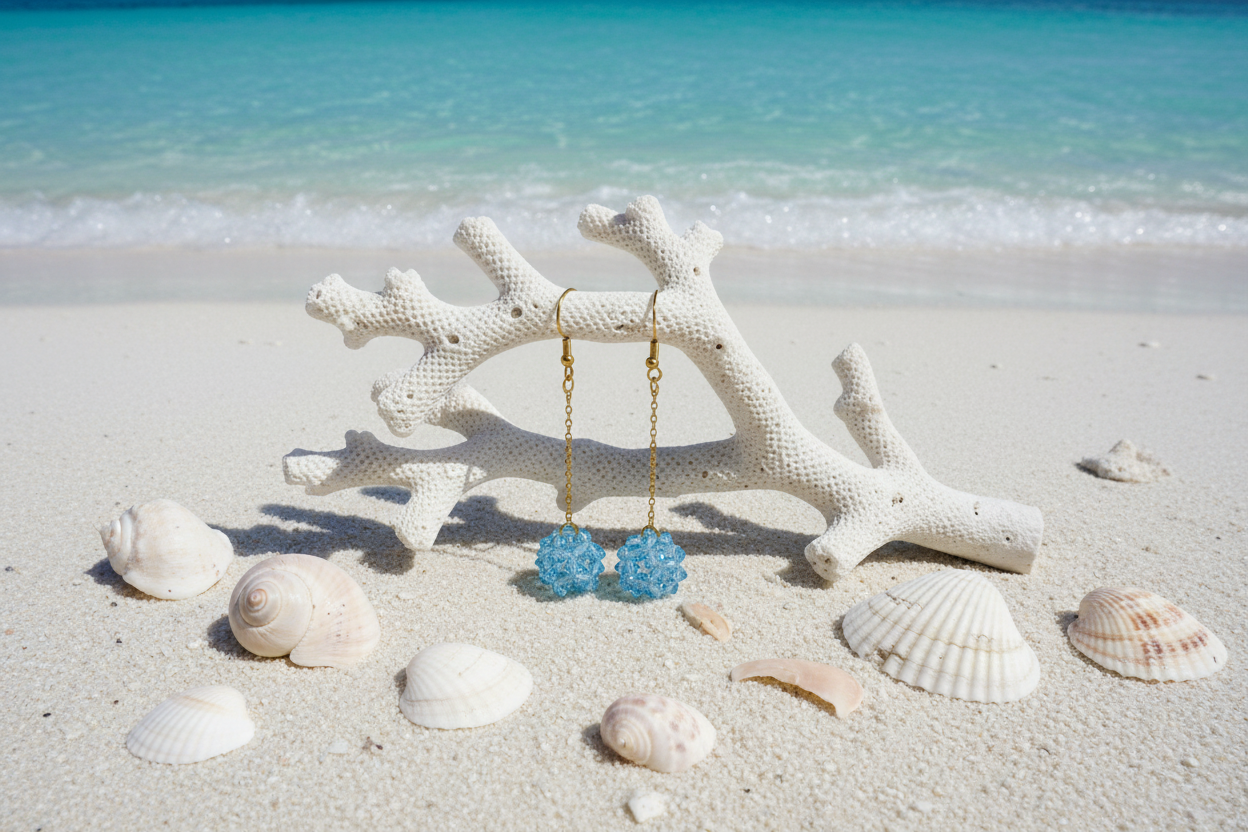 E-H2O colgando en playa