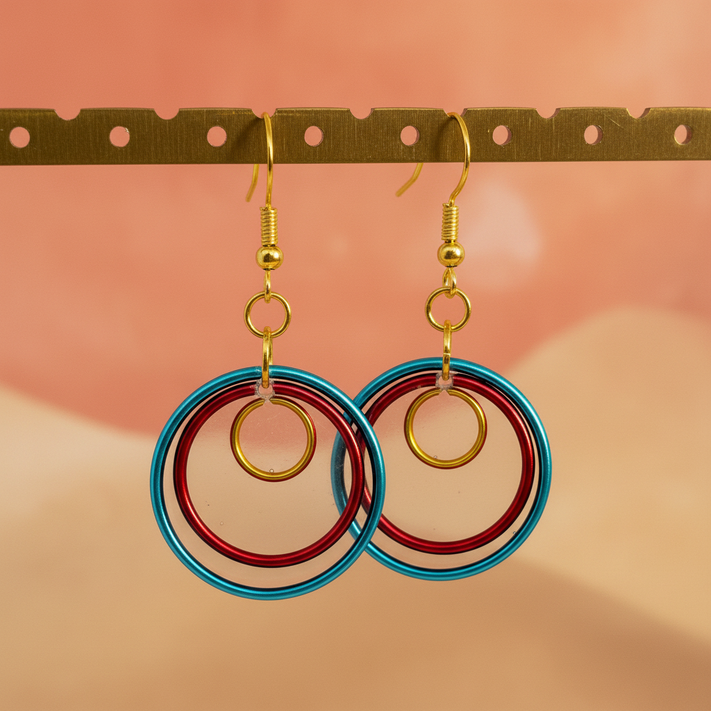 Galaxy Earrings 70s Variant