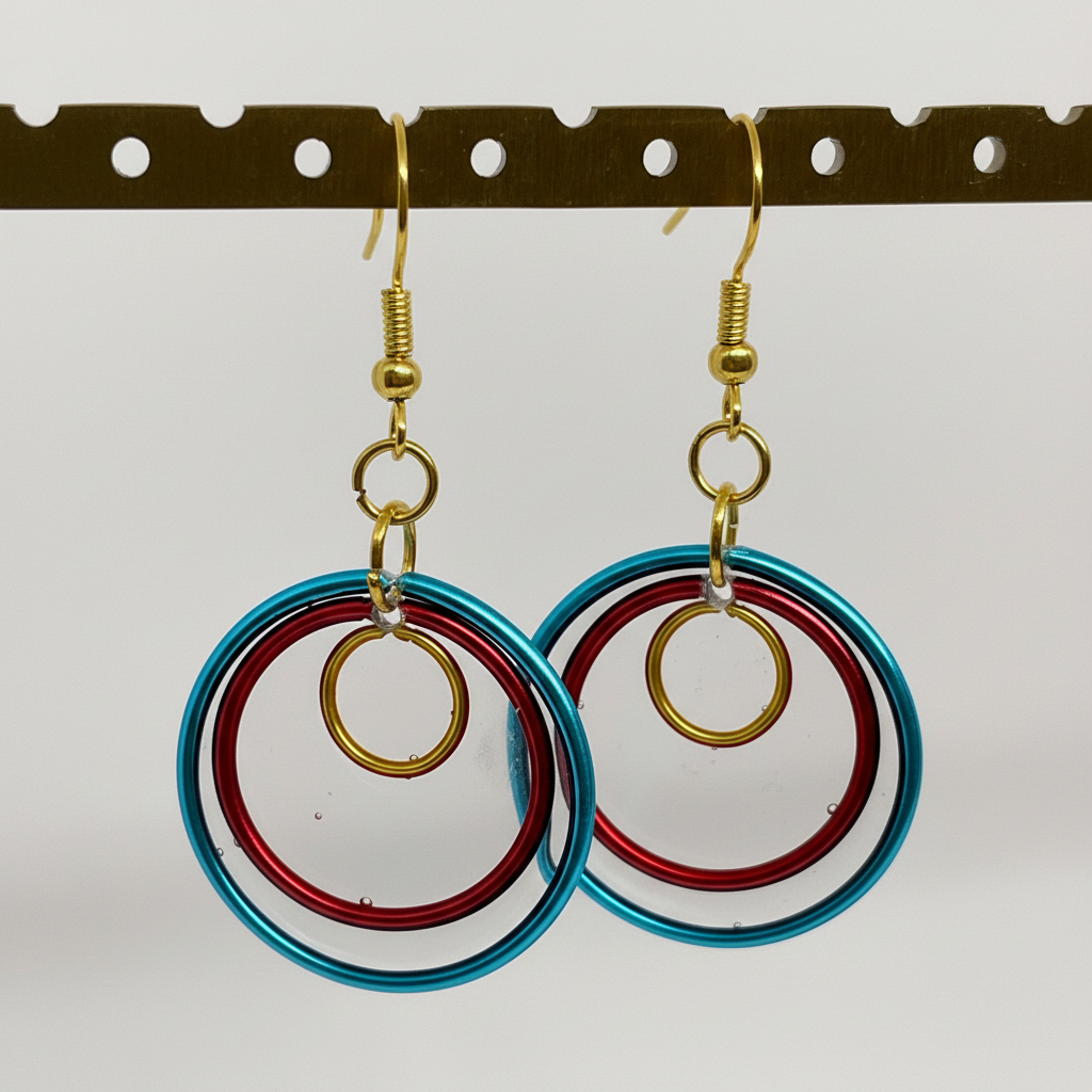 Galaxy Earrings Enhanced