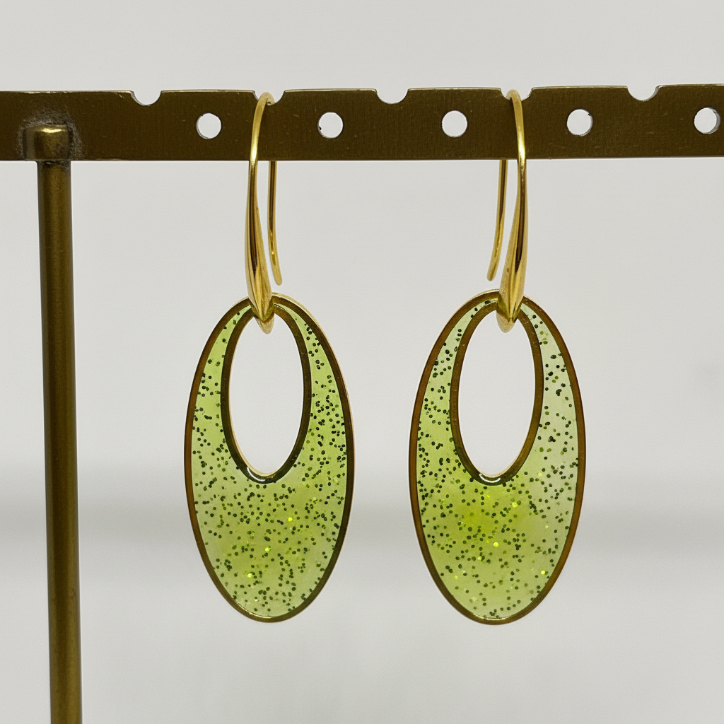 Øredobber Green Bean Galaxy 