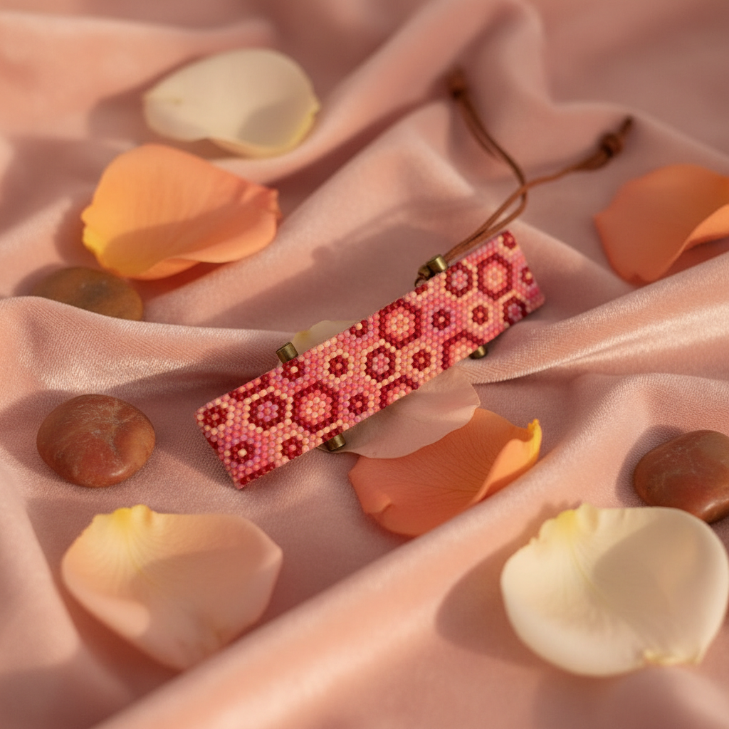 Hexa tonos románticos con pétalos