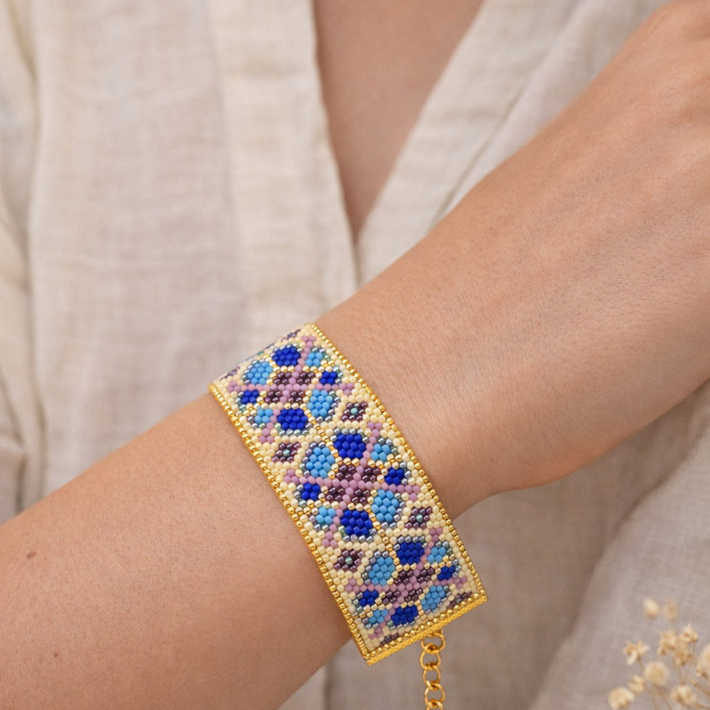 Arabigo - Miyuki Perle Armbånd