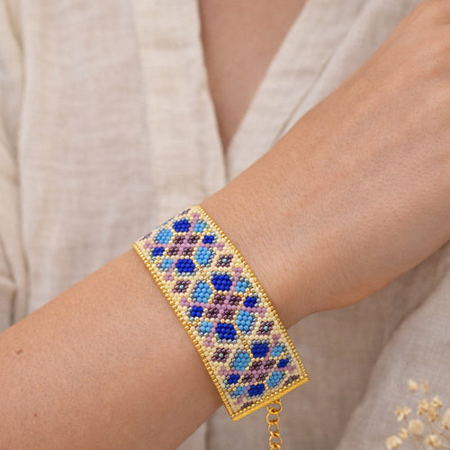 Arabigo - Miyuki Perle Armbånd