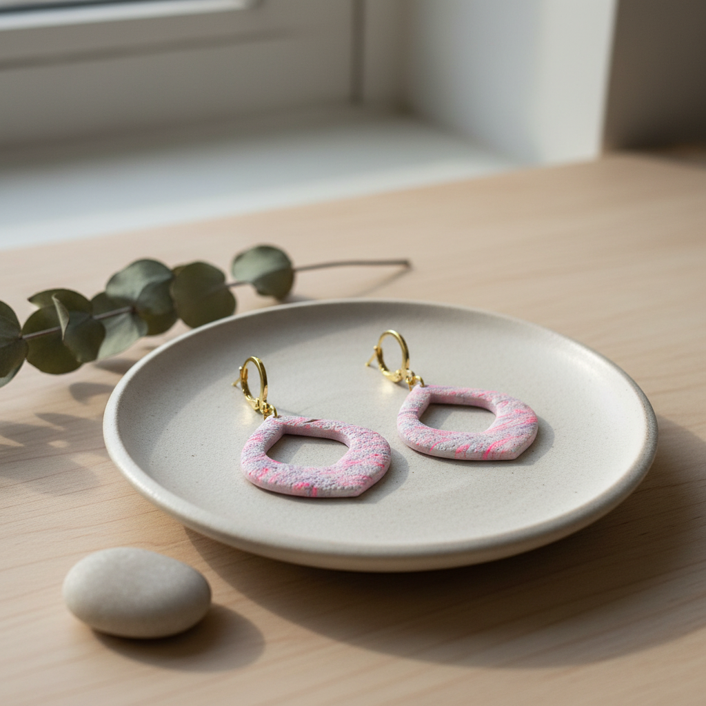 Pendientes 80's estilo premium