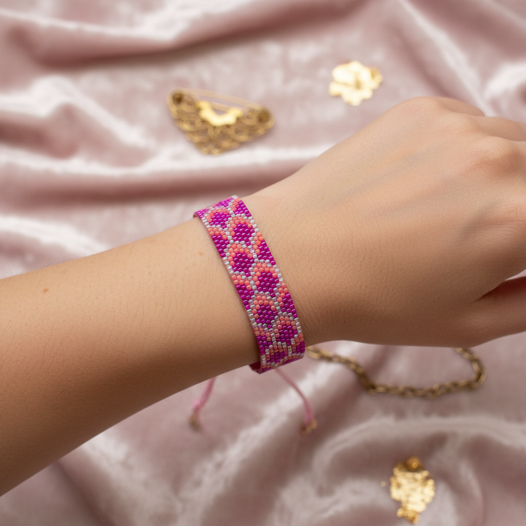 Pink blad - Puesta en brazo