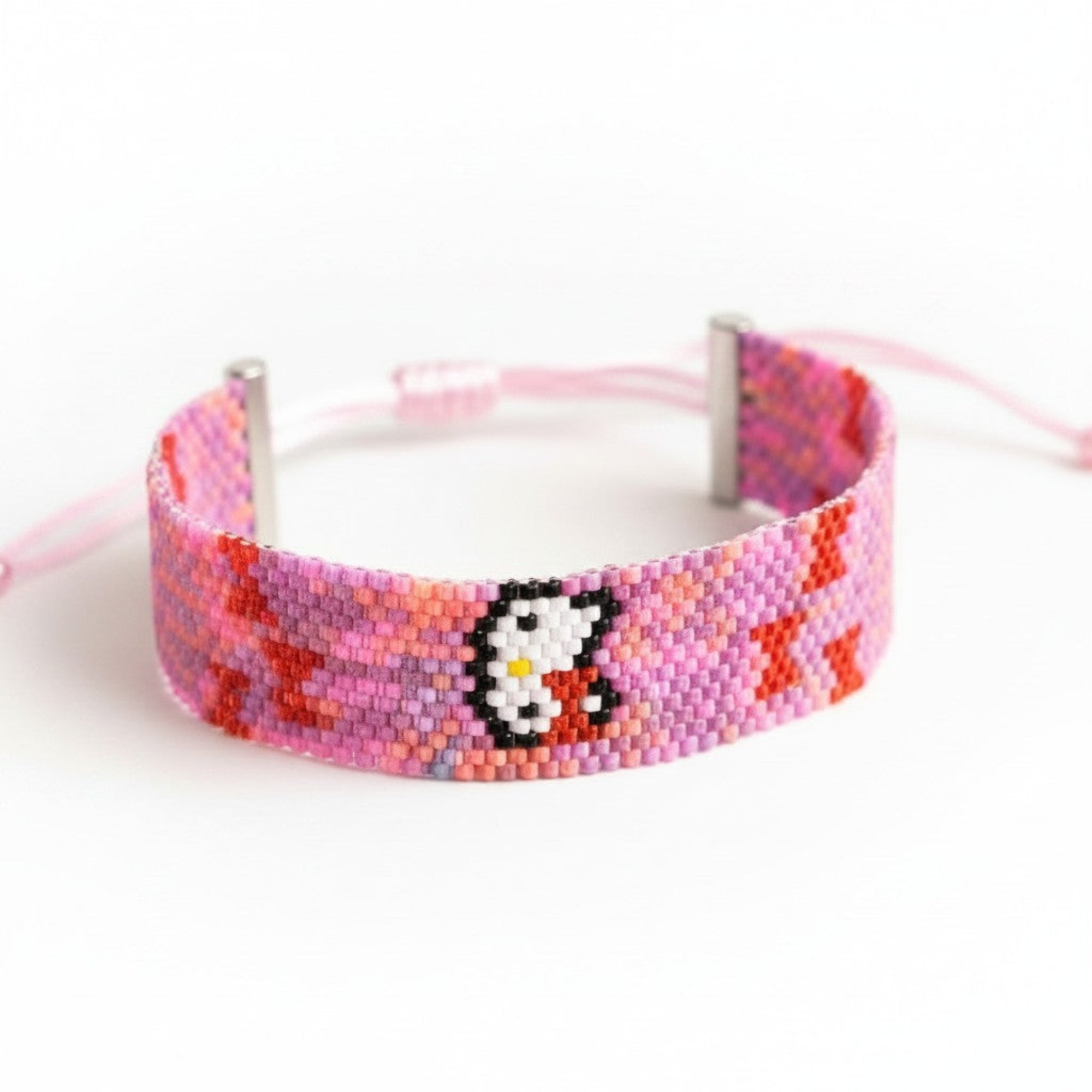 Hello Kitty - Miyuki Perle Armbånd